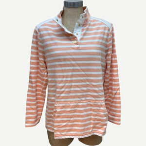 Brooks BROTHERS striped cotton‎ pullover sweater